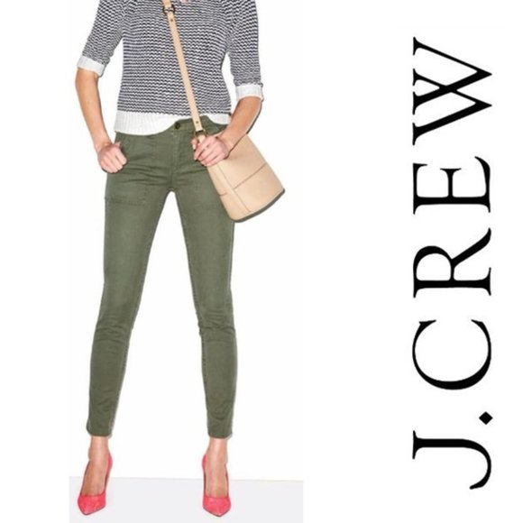 J. Crew Pants - J Crew Skinny Utility Chino Pant olive